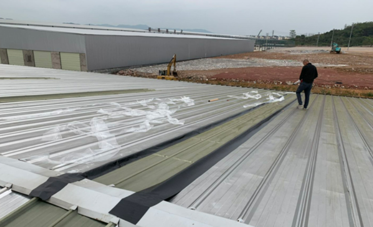 晋安厂房屋面防水维修案例